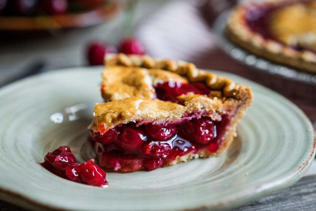 Cherry Lattice Pie Chocolate Maven Bakery Santa Fe NM