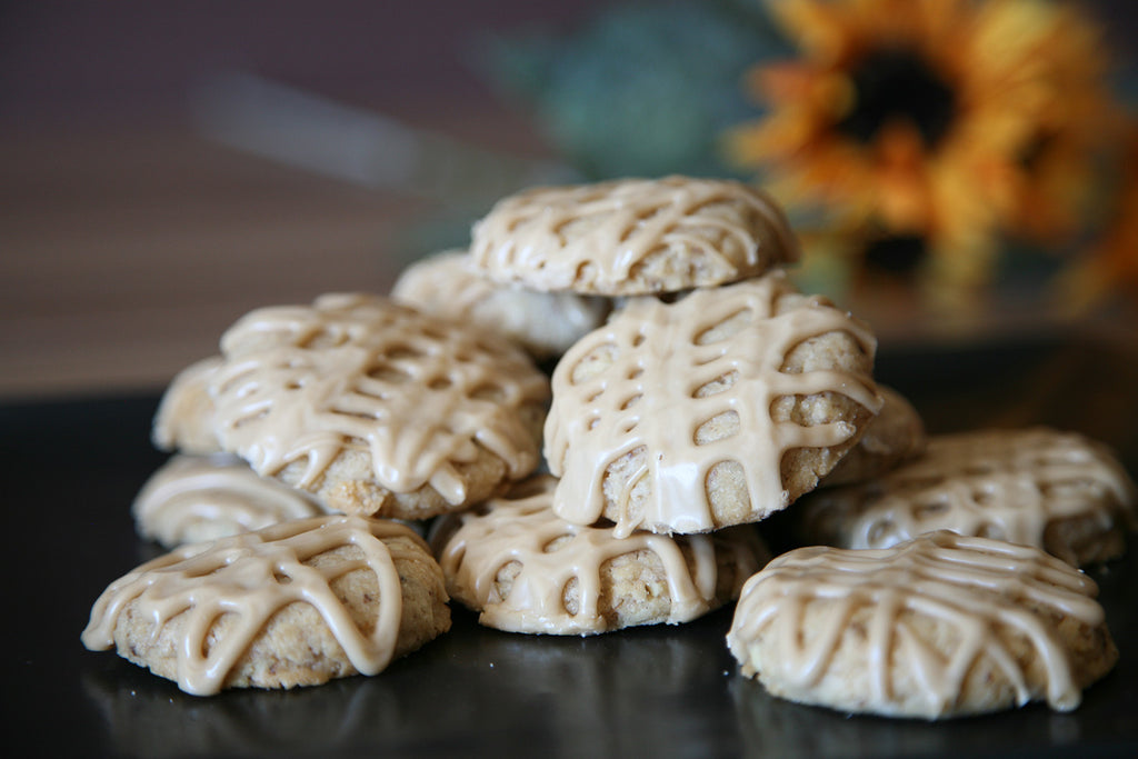 Chocolate Maven Maple Glazed Holiday Cookies. Great for the holidays! Our local bakery offers nationwide shipping!